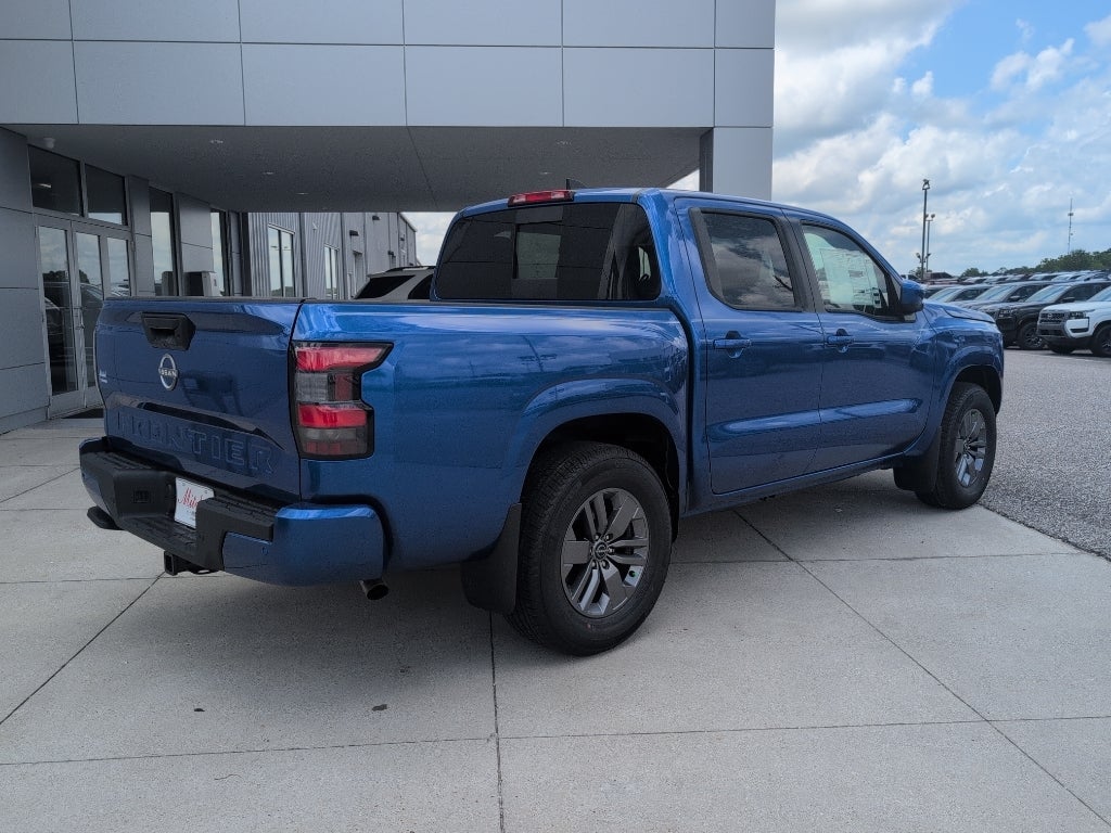 2026 Nissan Frontier — rear three-quarter view